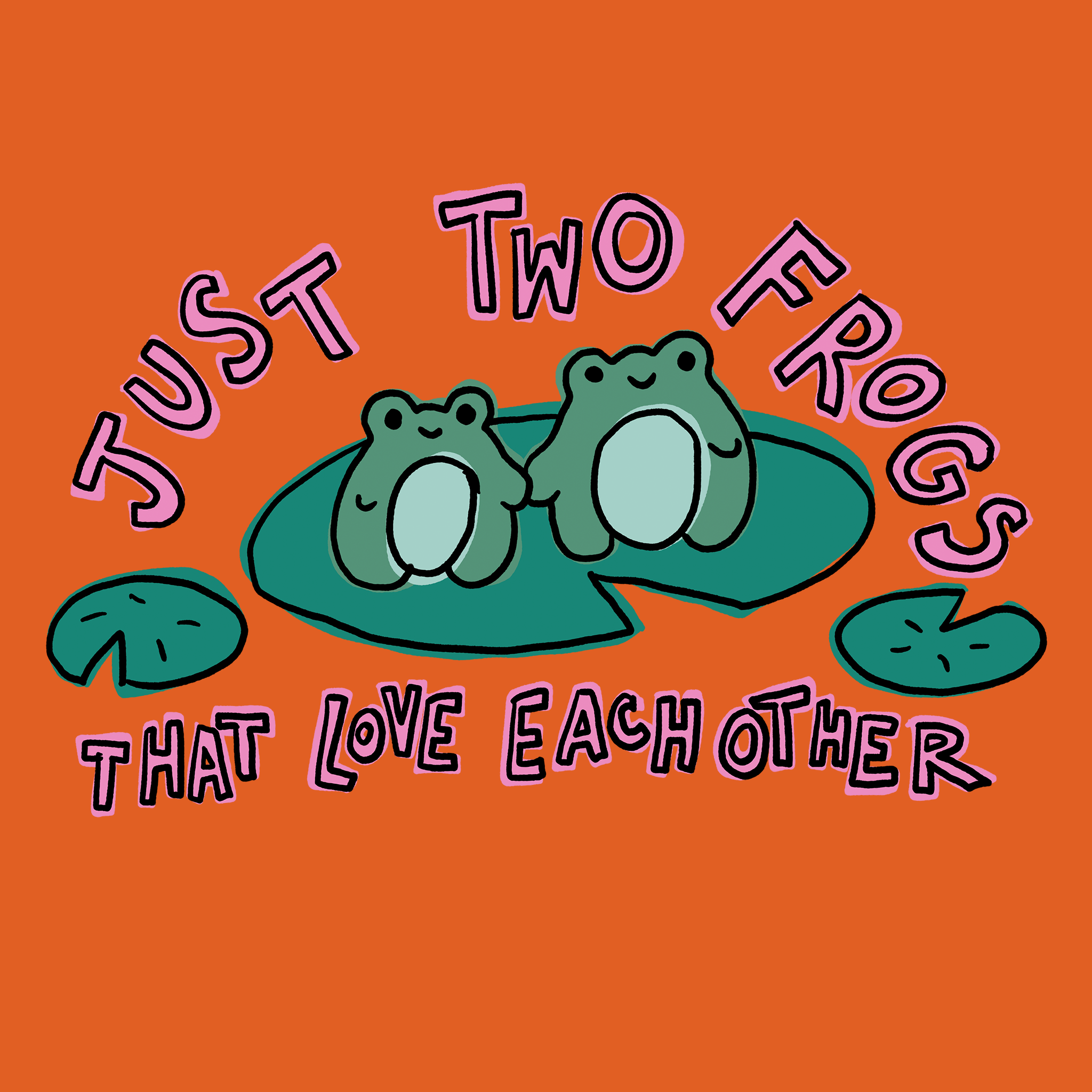 Just Two Frogs Tee