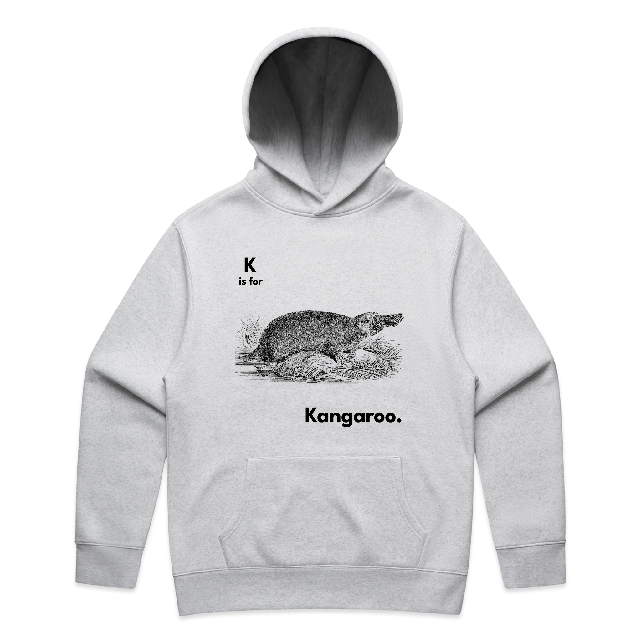 K Is For Kangaroo Hoodie