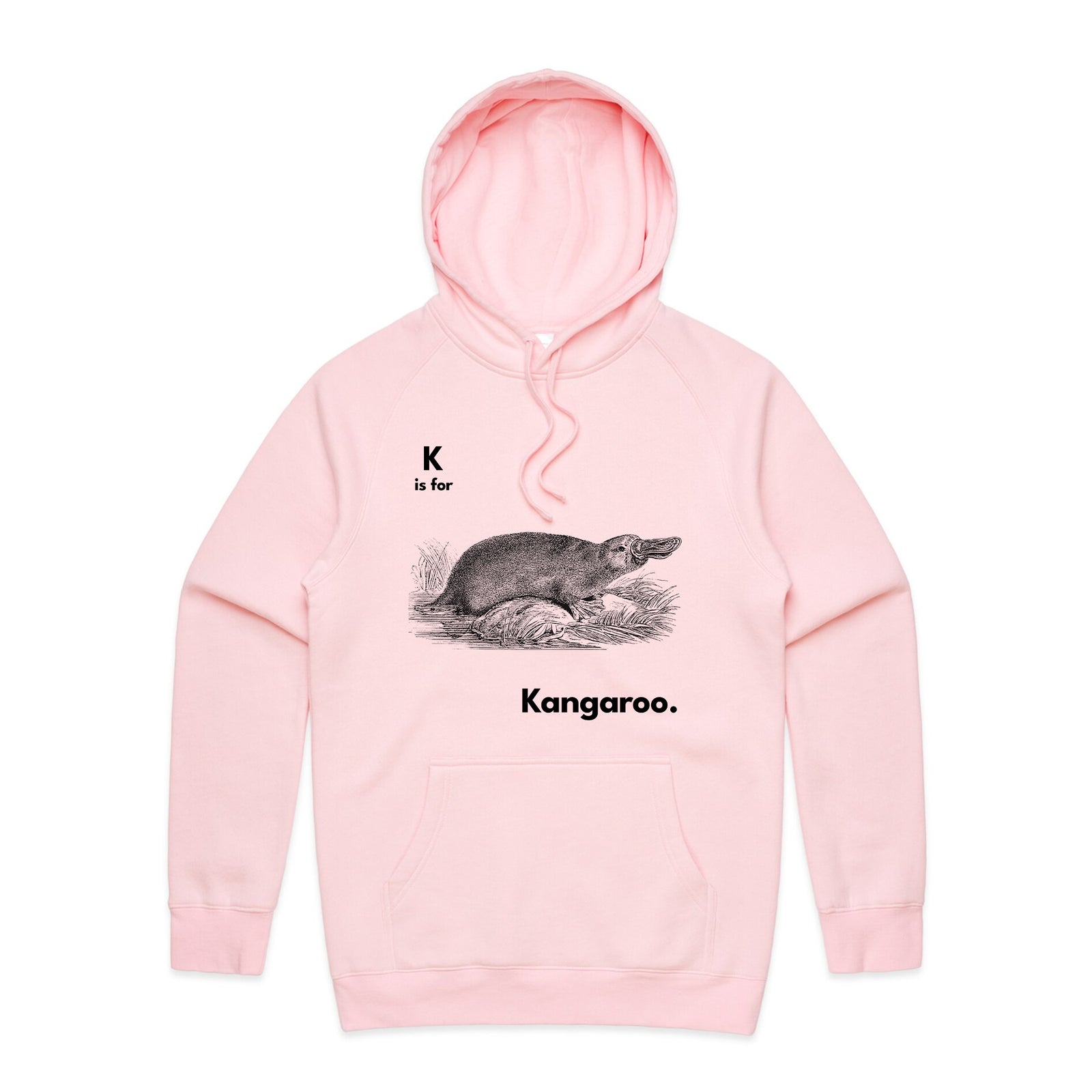 K Is For Kangaroo Hoodie