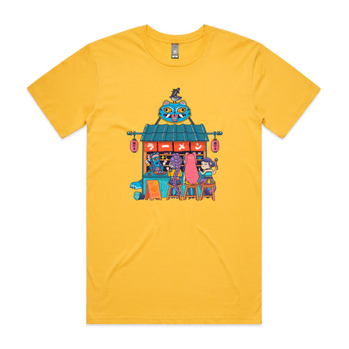 K-Pop Ramen House Tee by Lonely Kids Club. All clothing from our T-shirts to our shorts and hoodies are ethically made, and printed packed and shipped from Sydney.