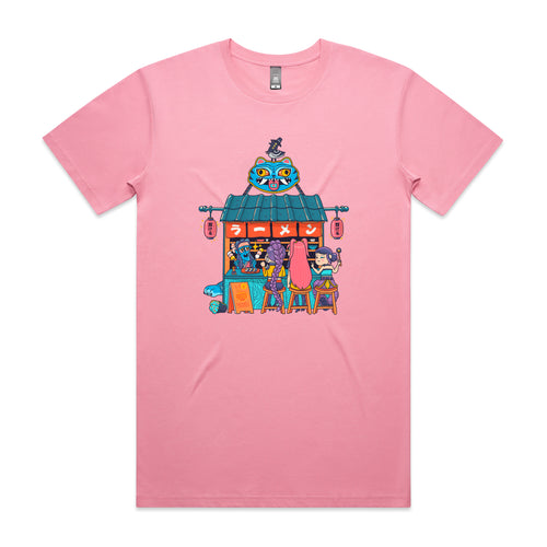 K-Pop Ramen House Tee by Lonely Kids Club. All clothing from our T-shirts to our shorts and hoodies are ethically made, and printed packed and shipped from Sydney.