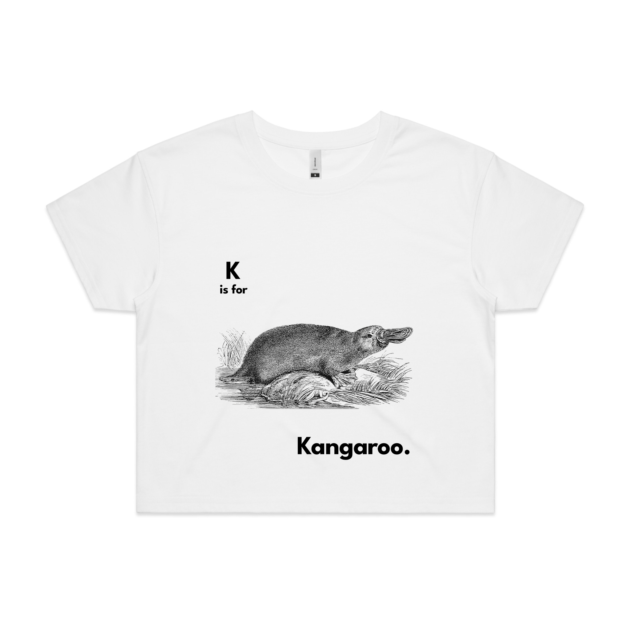 K Is For Kangaroo Tee