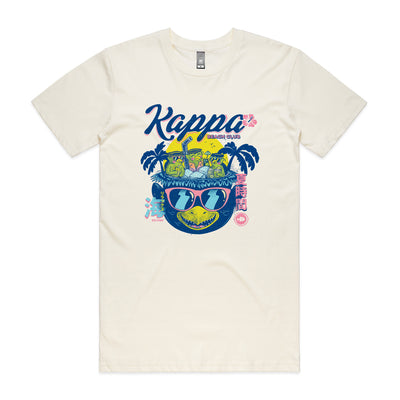 Kappa Beach Club Tee by Lonely Kids Club. All clothing from our T-shirts to our shorts and hoodies are ethically made, and printed packed and shipped from Sydney.