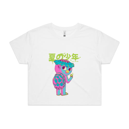 Kappa Ice Cream Tee by Lonely Kids Club. All clothing from our T-shirts to our shorts and hoodies are ethically made, and printed packed and shipped from Sydney.