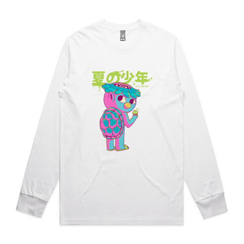 Kappa Ice Cream Tee by Lonely Kids Club. All clothing from our T-shirts to our shorts and hoodies are ethically made, and printed packed and shipped from Sydney.