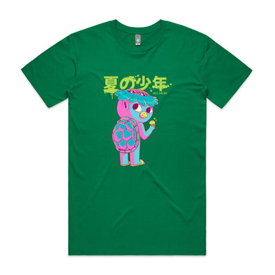 Kappa Ice Cream Tee by Lonely Kids Club. All clothing from our T-shirts to our shorts and hoodies are ethically made, and printed packed and shipped from Sydney.