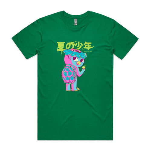 Kappa Ice Cream Tee by Lonely Kids Club. All clothing from our T-shirts to our shorts and hoodies are ethically made, and printed packed and shipped from Sydney.