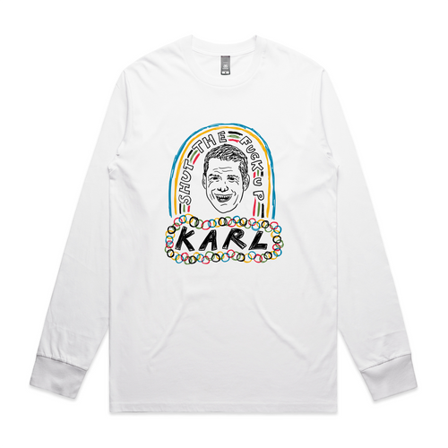 Karl Tee by Lonely Kids Club. All clothing from our T-shirts to our shorts and hoodies are ethically made, and printed packed and shipped from Sydney.