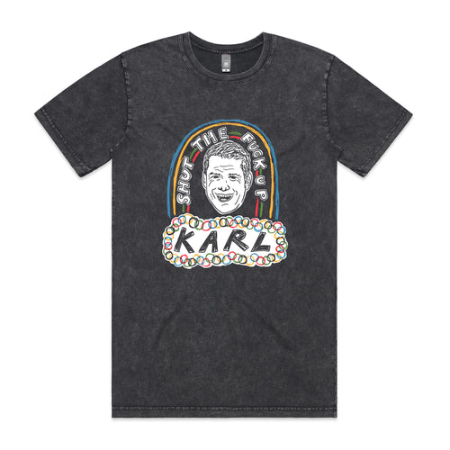Karl Tee by Lonely Kids Club. All clothing from our T-shirts to our shorts and hoodies are ethically made, and printed packed and shipped from Sydney.