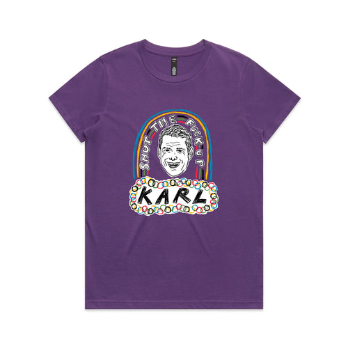 Karl Tee by Lonely Kids Club. All clothing from our T-shirts to our shorts and hoodies are ethically made, and printed packed and shipped from Sydney.