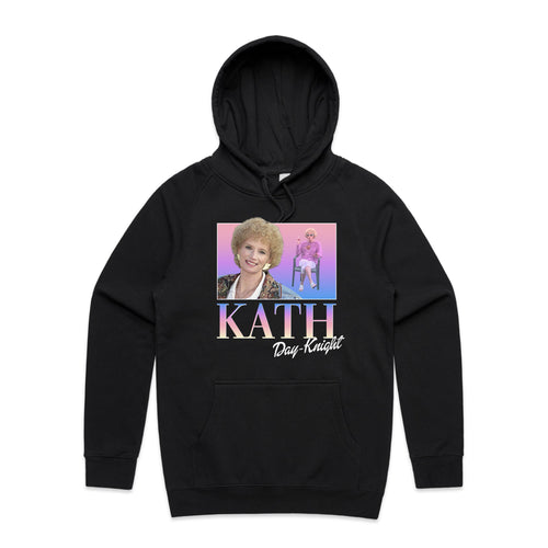 Kath Retro Hoodie by Lonely Kids Club. All clothing from our T-shirts to our shorts and hoodies are ethically made, and printed packed and shipped from Sydney.