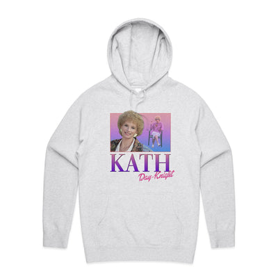 Kath Retro Hoodie by Lonely Kids Club. All clothing from our T-shirts to our shorts and hoodies are ethically made, and printed packed and shipped from Sydney.