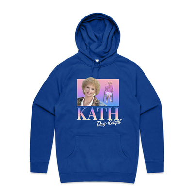 Kath Retro Hoodie by Lonely Kids Club. All clothing from our T-shirts to our shorts and hoodies are ethically made, and printed packed and shipped from Sydney.