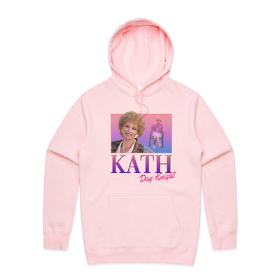 Kath Retro Hoodie by Lonely Kids Club. All clothing from our T-shirts to our shorts and hoodies are ethically made, and printed packed and shipped from Sydney.