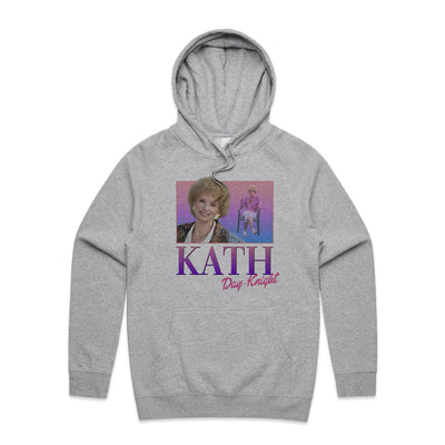 Kath Retro Hoodie by Lonely Kids Club. All clothing from our T-shirts to our shorts and hoodies are ethically made, and printed packed and shipped from Sydney.