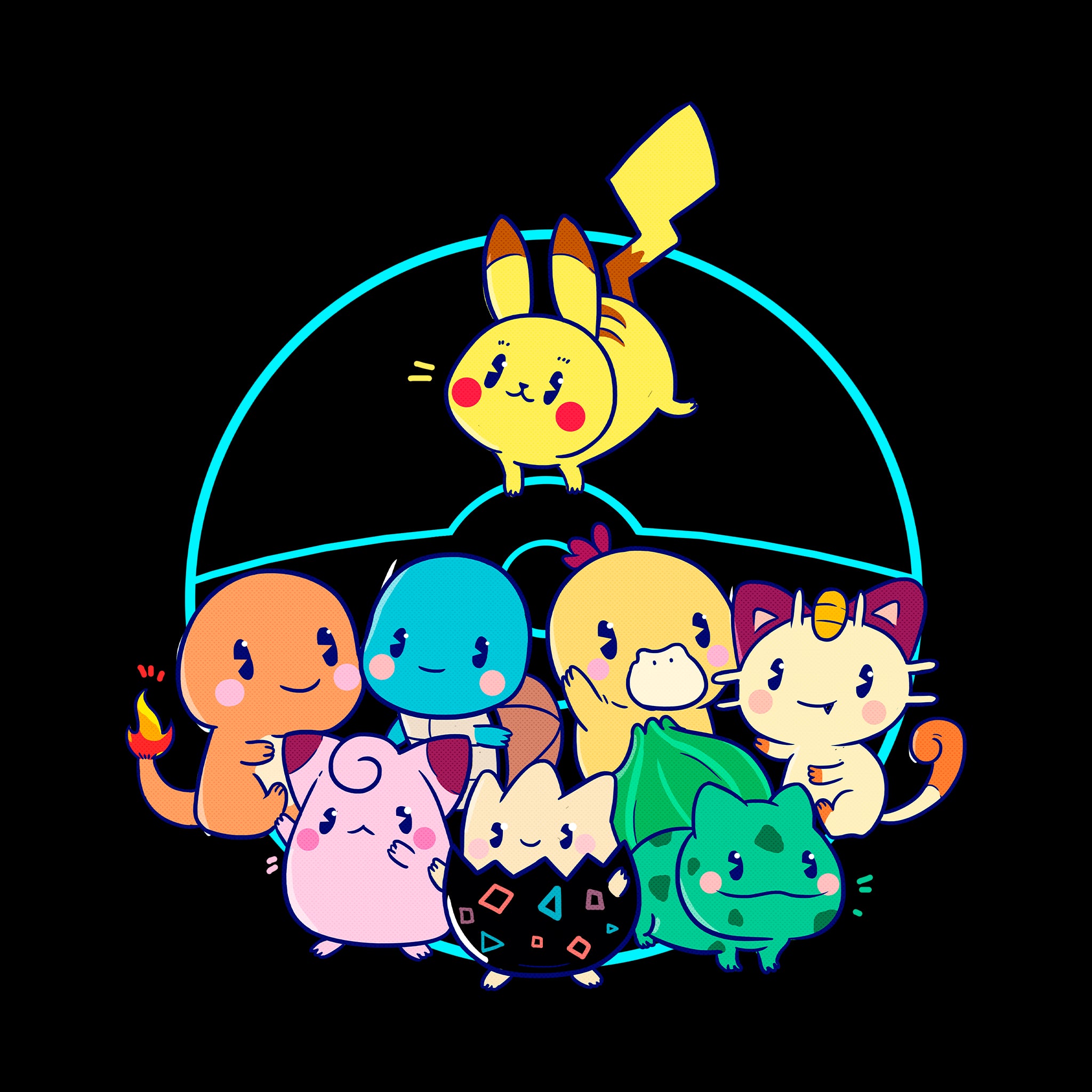 Kawaii Pokes Tee