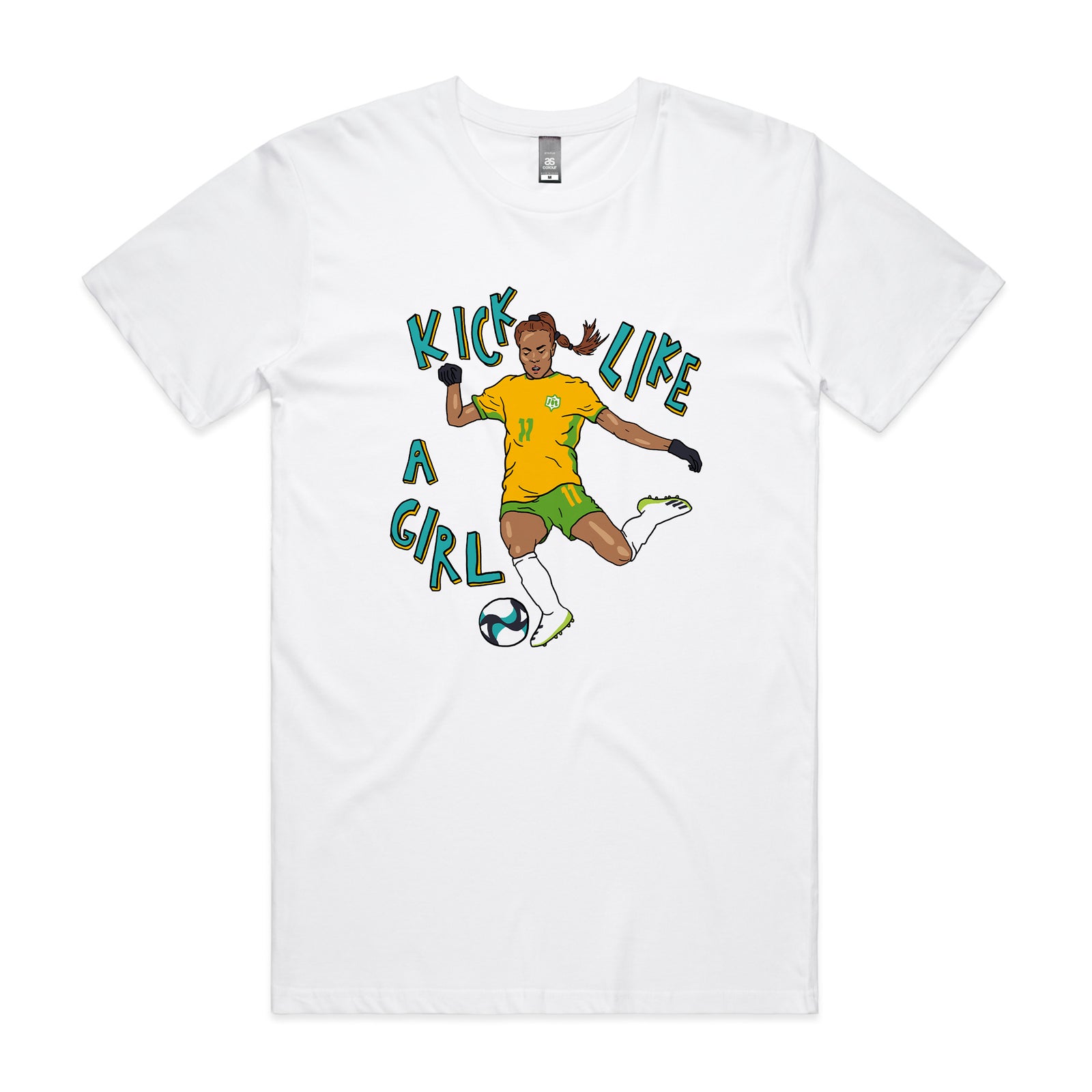 Kick Like A Girl Tee