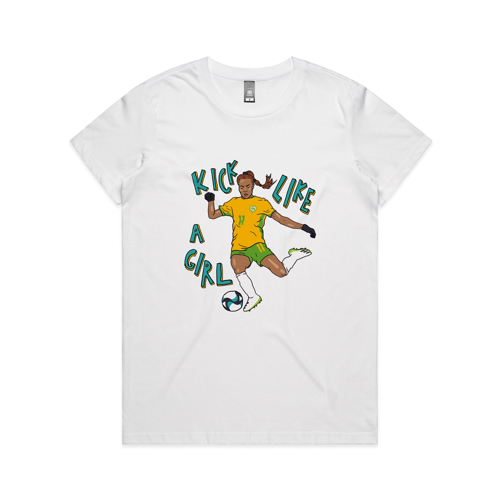 Kick Like A Girl Tee