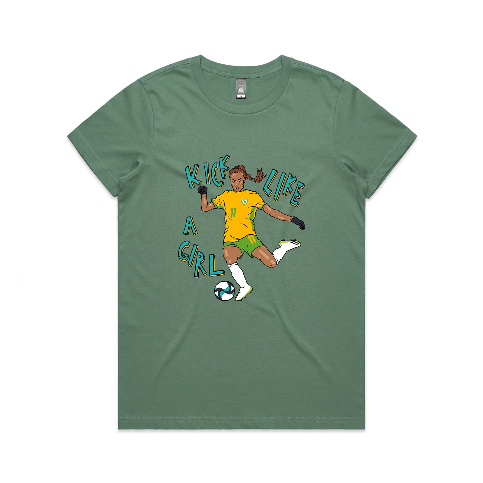 Kick Like A Girl Tee