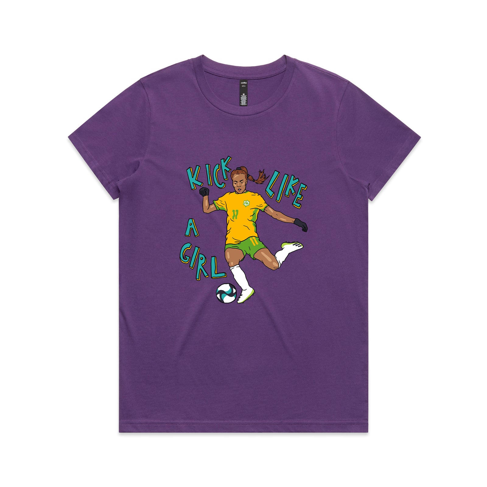 Kick Like A Girl Tee