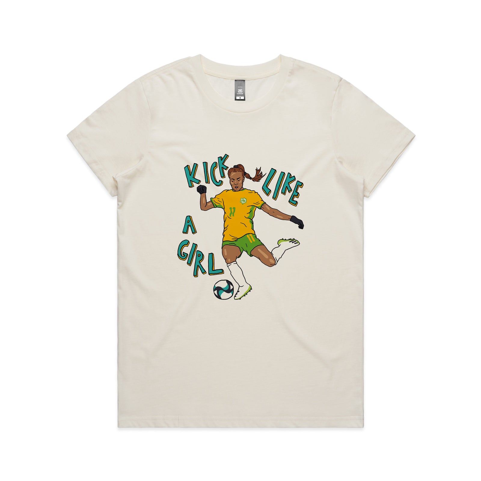 Kick Like A Girl Tee