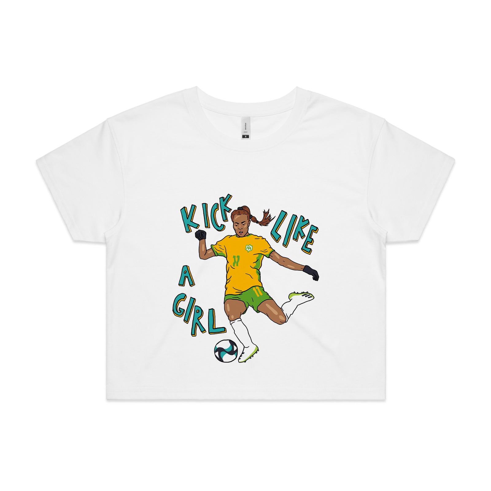 Kick Like A Girl Tee