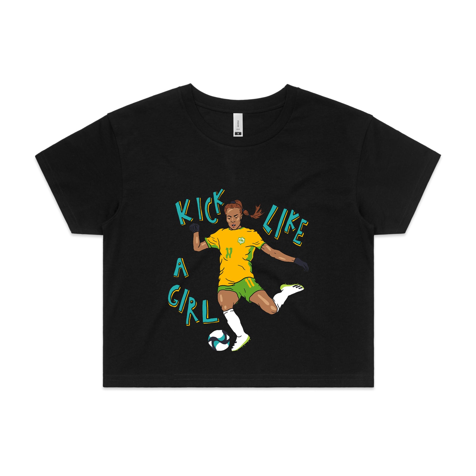 Kick Like A Girl Tee