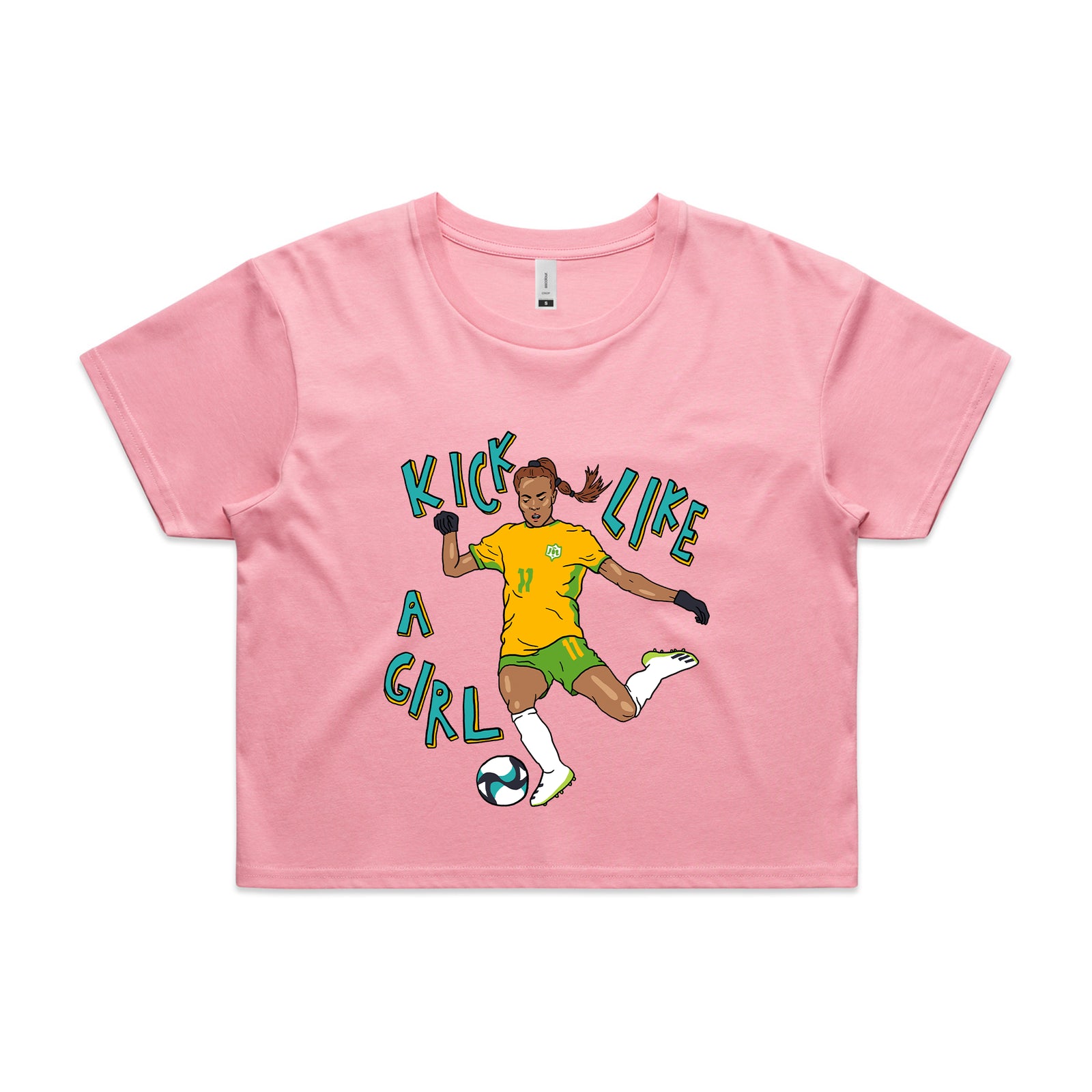 Kick Like A Girl Tee