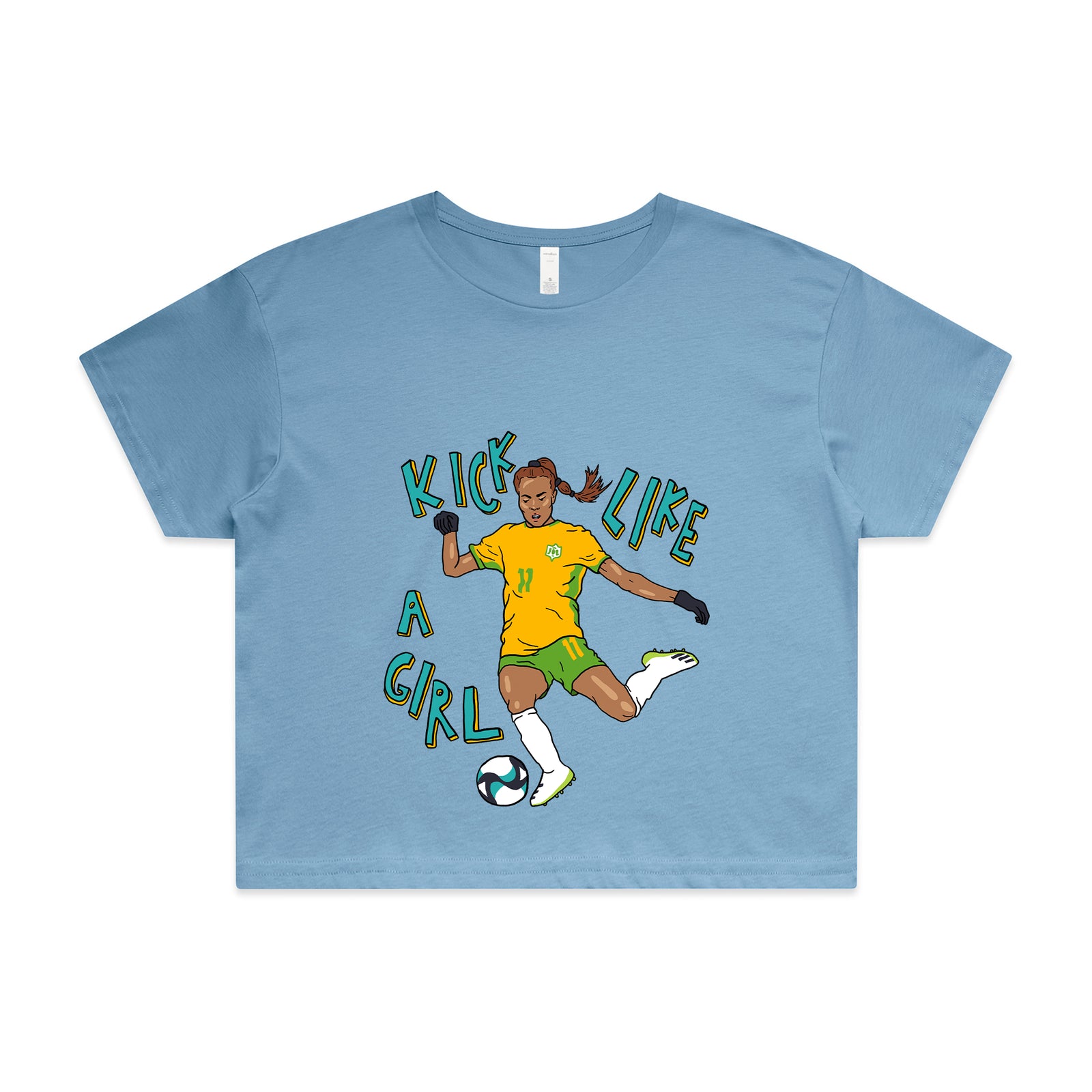 Kick Like A Girl Tee