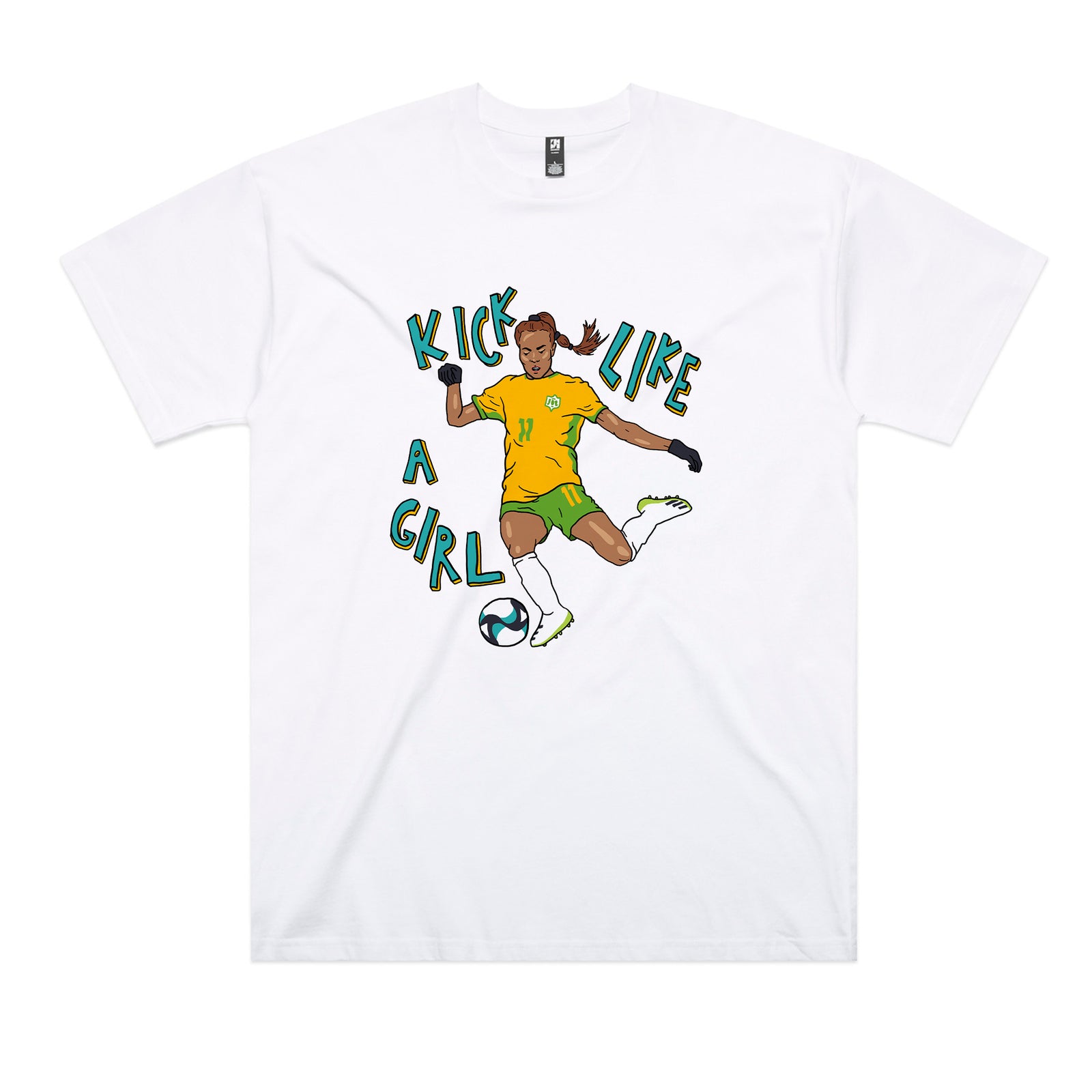 Kick Like A Girl Tee