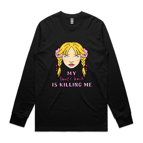 Killing Me Tee by Lonely Kids Club. All clothing from our T-shirts to our shorts and hoodies are ethically made, and printed packed and shipped from Sydney.