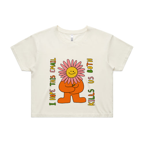 Kills Us Both Tee by Lonely Kids Club. All clothing from our T-shirts to our shorts and hoodies are ethically made, and printed packed and shipped from Sydney.
