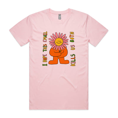 Kills Us Both Tee by Lonely Kids Club. All clothing from our T-shirts to our shorts and hoodies are ethically made, and printed packed and shipped from Sydney.