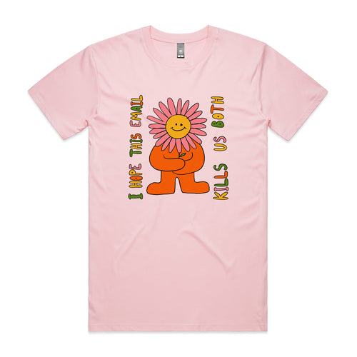 Kills Us Both Tee by Lonely Kids Club. All clothing from our T-shirts to our shorts and hoodies are ethically made, and printed packed and shipped from Sydney.