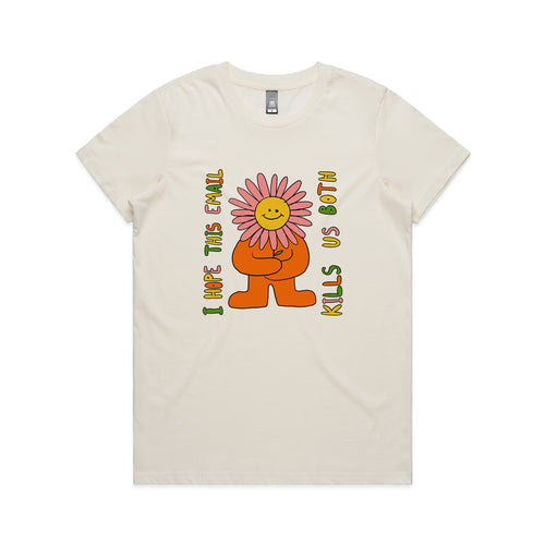 Kills Us Both Tee by Lonely Kids Club. All clothing from our T-shirts to our shorts and hoodies are ethically made, and printed packed and shipped from Sydney.