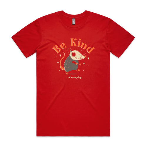 Be Kind Of Annoying Tee by Lonely Kids Club. All clothing from our T-shirts to our shorts and hoodies are ethically made, and printed packed and shipped from Sydney.