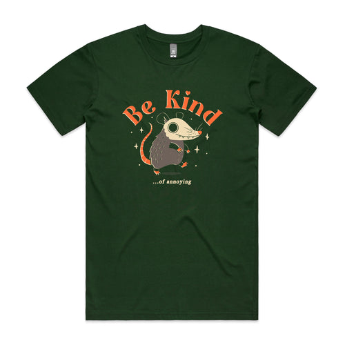 Be Kind Of Annoying Tee by Lonely Kids Club. All clothing from our T-shirts to our shorts and hoodies are ethically made, and printed packed and shipped from Sydney.
