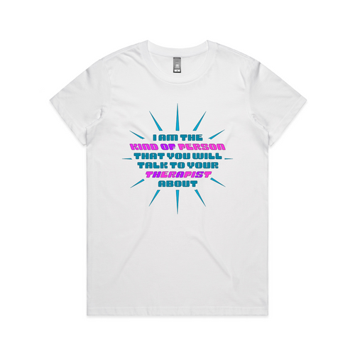 Kind Of Person Tee by Lonely Kids Club. All clothing from our T-shirts to our shorts and hoodies are ethically made, and printed packed and shipped from Sydney.
