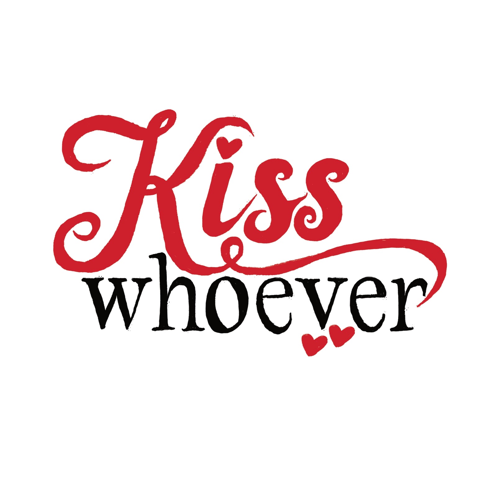 Kiss Whoever t-shirt by Lonely Kids Club