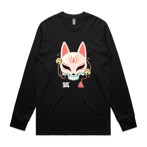 Kitsune Skull Tee by Lonely Kids Club. All clothing from our T-shirts to our shorts and hoodies are ethically made, and printed packed and shipped from Sydney.