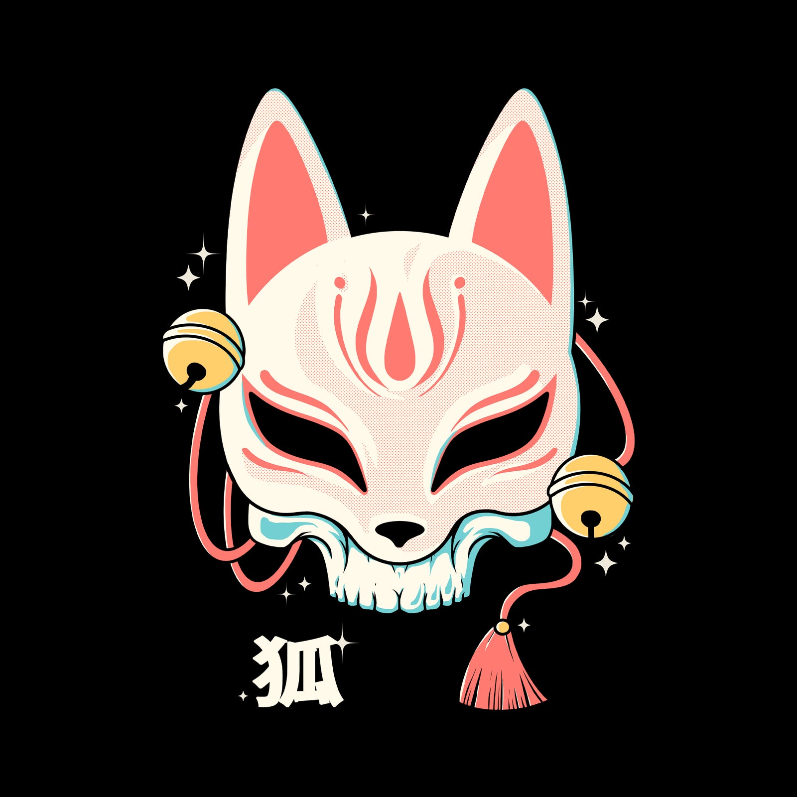 Kitsune Skull Tee