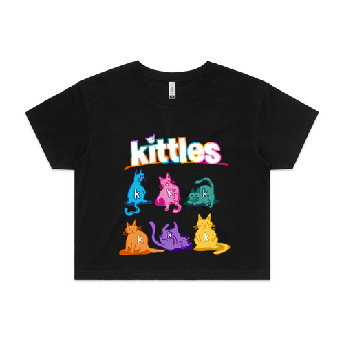 Kittles Tee by Lonely Kids Club. All clothing from our T-shirts to our shorts and hoodies are ethically made, and printed packed and shipped from Sydney.