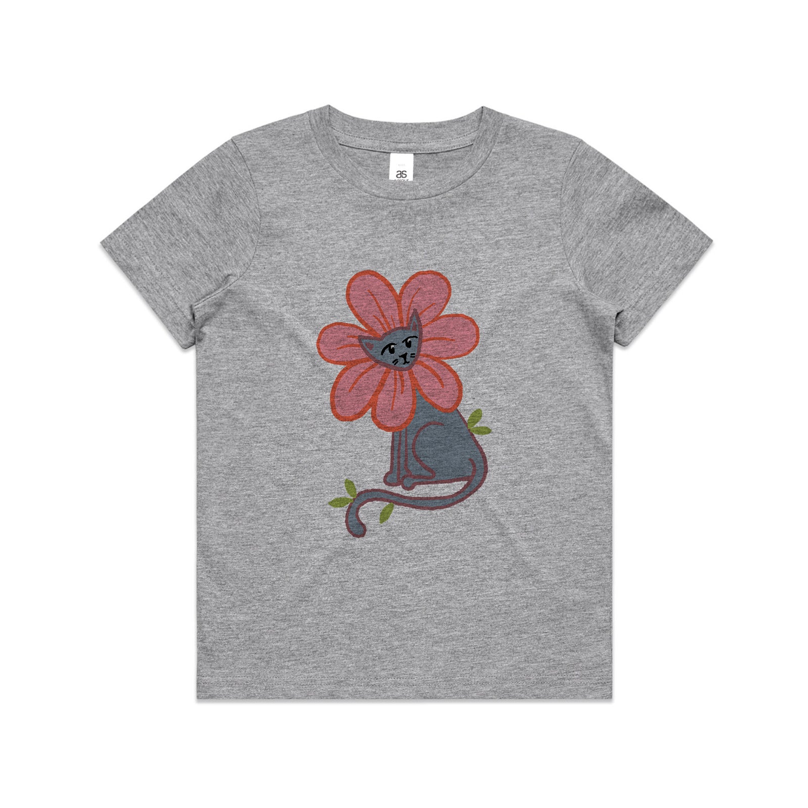 Kitty Flower Kids Tee