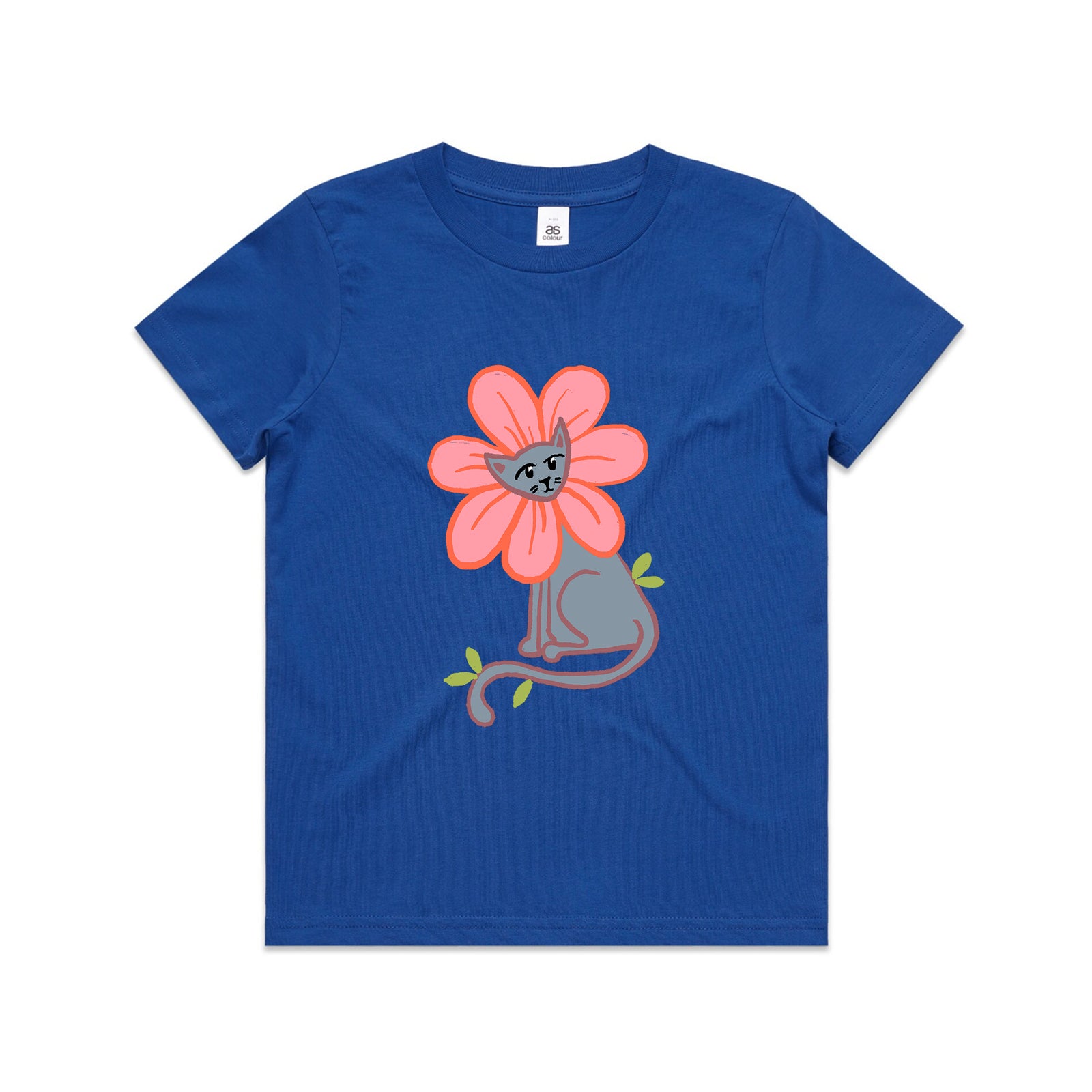Kitty Flower Kids Tee