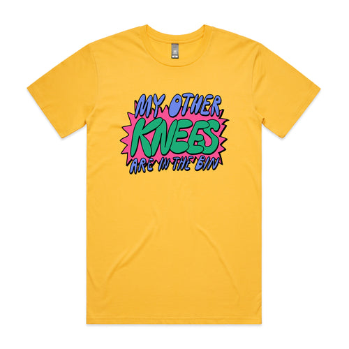 Other Knees Tee by Lonely Kids Club. All clothing from our T-shirts to our shorts and hoodies are ethically made, and printed packed and shipped from Sydney.