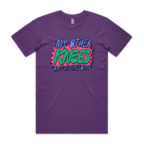 Other Knees Tee by Lonely Kids Club. All clothing from our T-shirts to our shorts and hoodies are ethically made, and printed packed and shipped from Sydney.