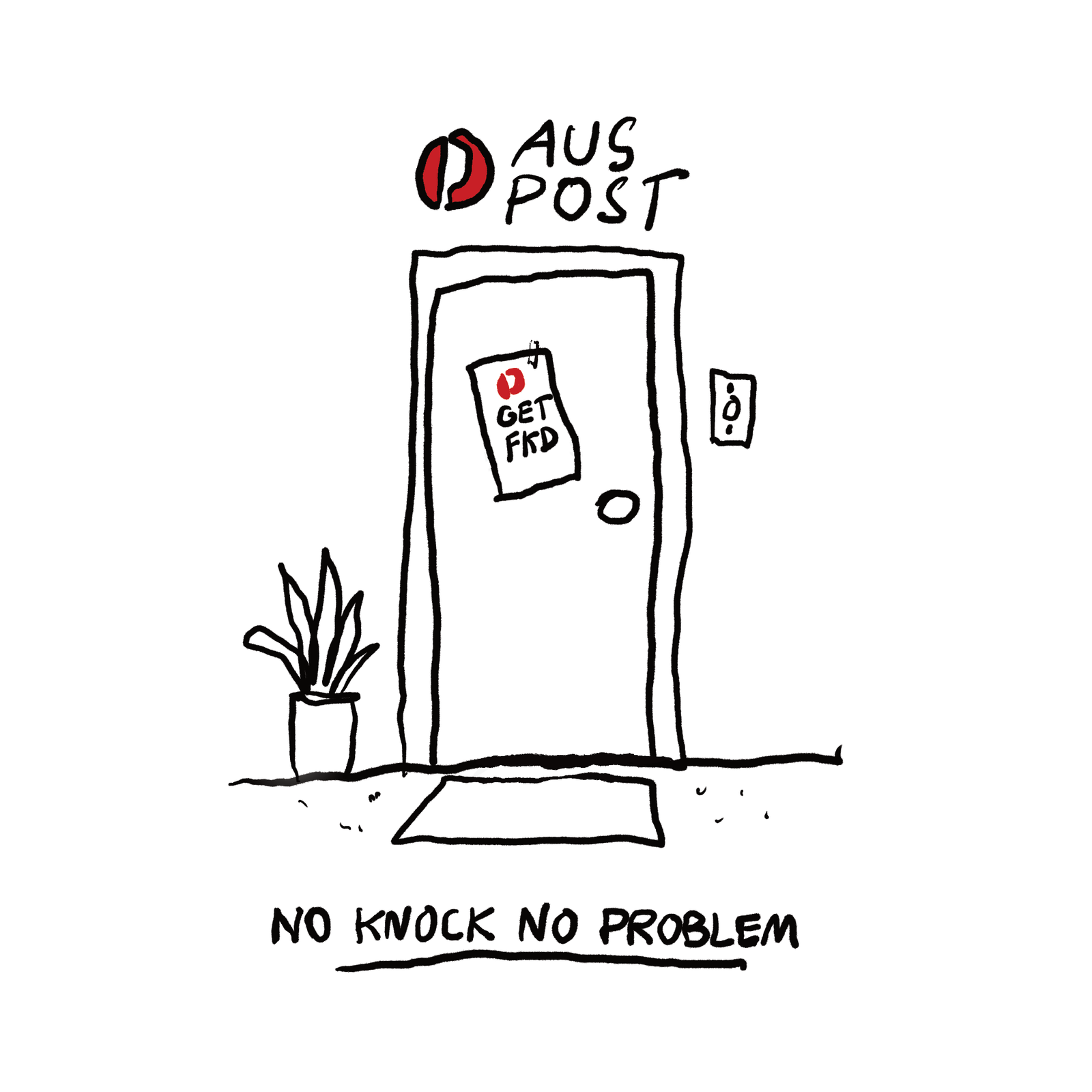 No Knock Tee