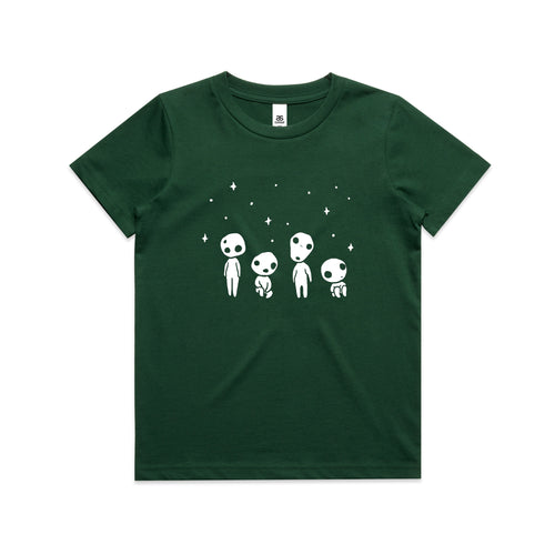 Kodama Kids Tee by Lonely Kids Club. All clothing from our T-shirts to our shorts and hoodies are ethically made, and printed packed and shipped from Sydney.
