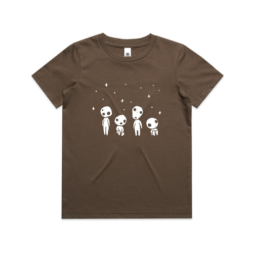 Kodama Kids Tee by Lonely Kids Club. All clothing from our T-shirts to our shorts and hoodies are ethically made, and printed packed and shipped from Sydney.
