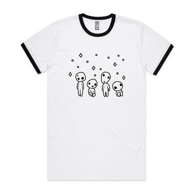 Kodama Tee by Lonely Kids Club. All clothing from our T-shirts to our shorts and hoodies are ethically made, and printed packed and shipped from Sydney.